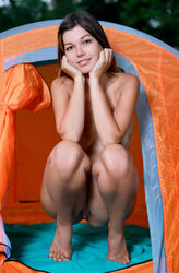 nude teen camping. Photo #2